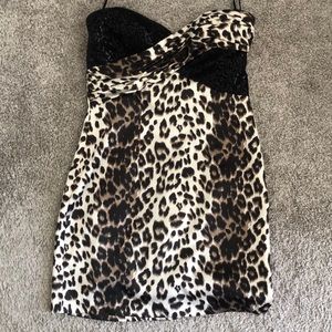 Cheetah Print Dress